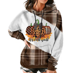 YESFASHION Women Loose Hooded Long Sleeve Sweatshirts