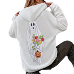 YESFASHION Halloween Pullover Hoodie Outwear Sweatshirts