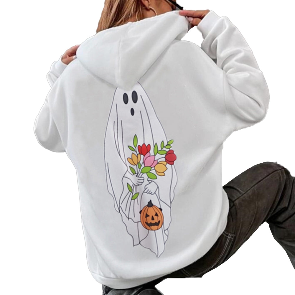 YESFASHION Halloween Pullover Hoodie Outwear Sweatshirts