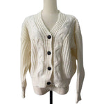 YESFASHION Women Knit Sweaters Cardigan Jacket