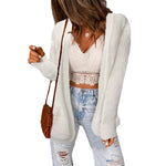 YESFASHION Women Loose Oversized Pocket Sweaters Jacket