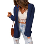 YESFASHION Women Loose Oversized Pocket Sweaters Jacket