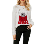 YESFASHION Christmas Cartoon Jacquard Sweaters