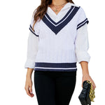 YESFASHION Layered Knit Vest