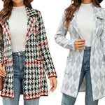 YESFASHION Commuter Blazer Trench Coats Jackets
