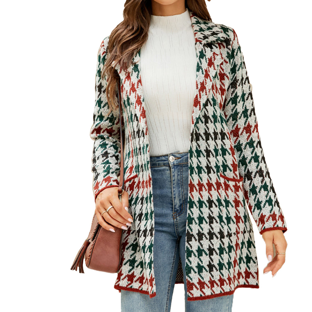 YESFASHION Commuter Blazer Trench Coats Jackets