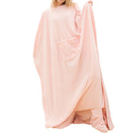 YESFASHION Lazy Hooded Pullover Tv Blanket Thermal Robe