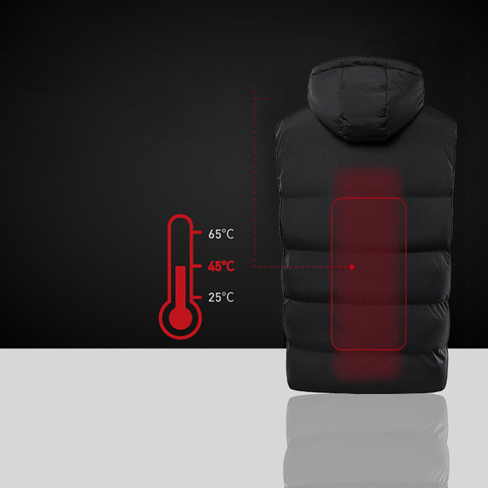 YESFASHION Smart Electric Heating Shirts Warm Winter Vest