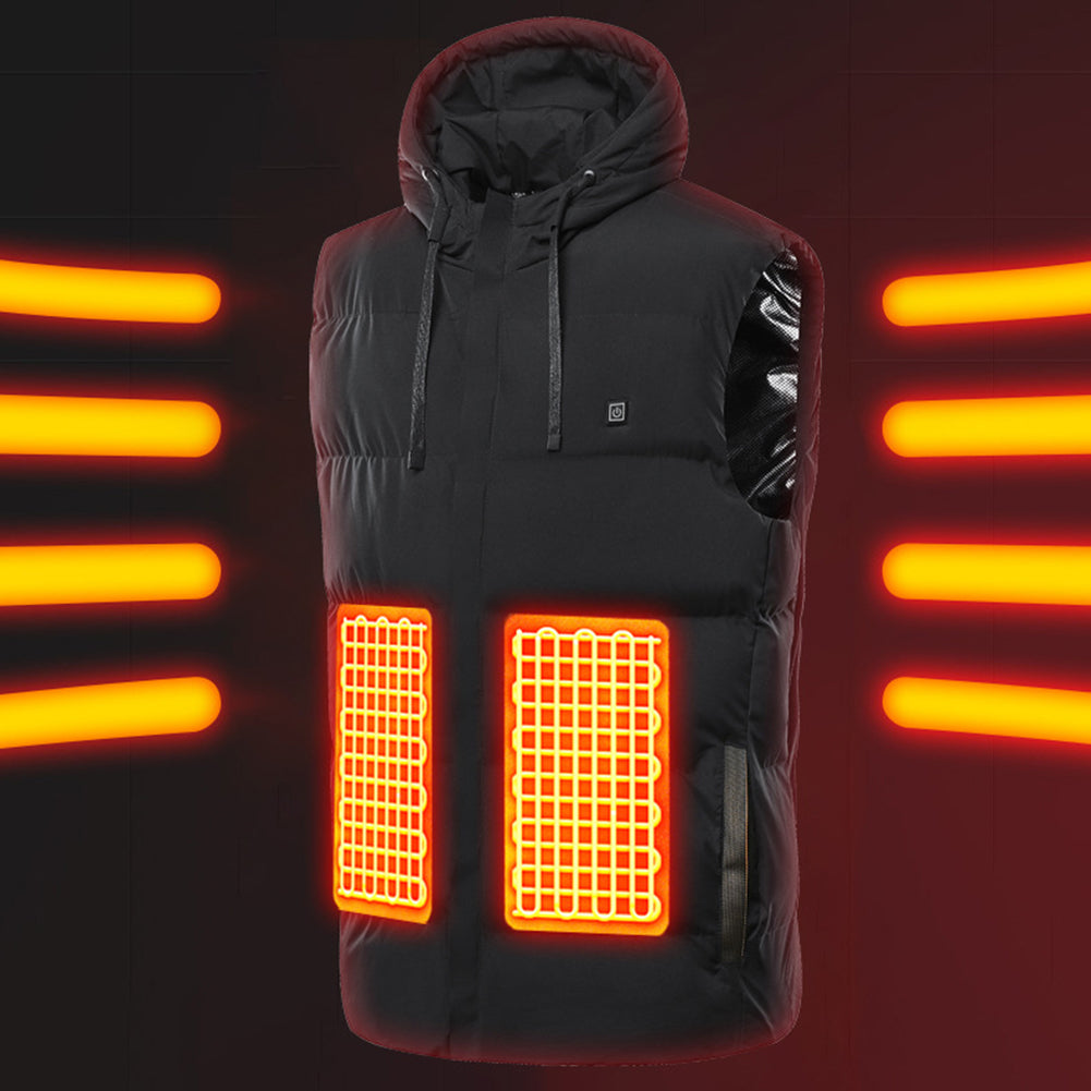 YESFASHION Smart Electric Heating Shirts Warm Winter Vest