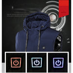 YESFASHION Smart Electric Heating Shirts Warm Winter Vest
