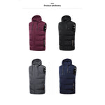 YESFASHION Smart Electric Heating Shirts Warm Winter Vest