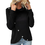 YESFASHION Casual Fashion Tops Long Sleeve Knitted Sweaters