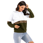 YESFASHION Long-sleeve Contrasting Base Hoodie Sweatshirts
