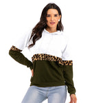 YESFASHION Long-sleeve Contrasting Base Hoodie Sweatshirts