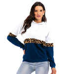 YESFASHION Long-sleeve Contrasting Base Hoodie Sweatshirts