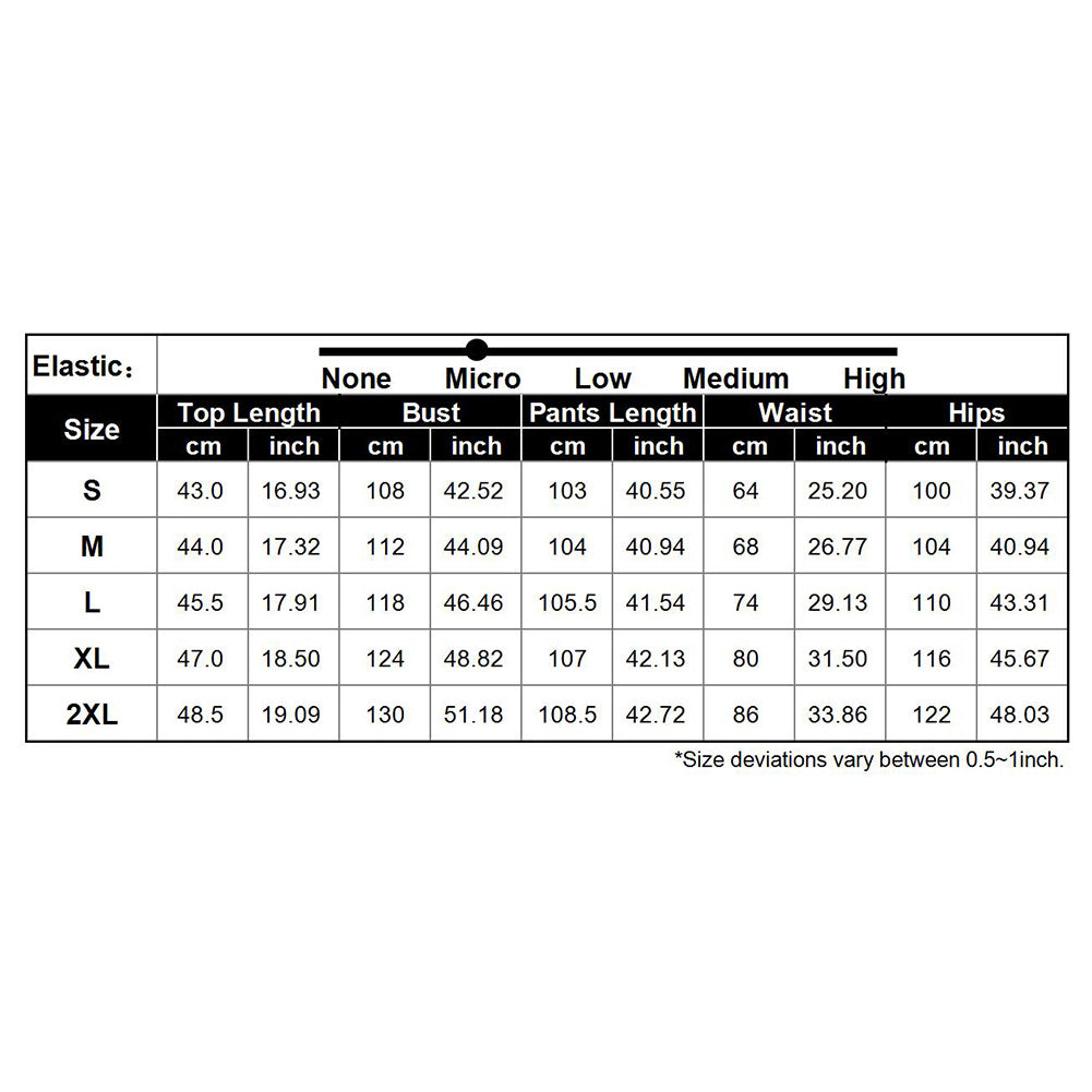 YESFASHION Contrast Color Sweatshirt Two-piece Suit