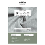 YESFASHION Contrast Color Sweatshirt Two-piece Suit