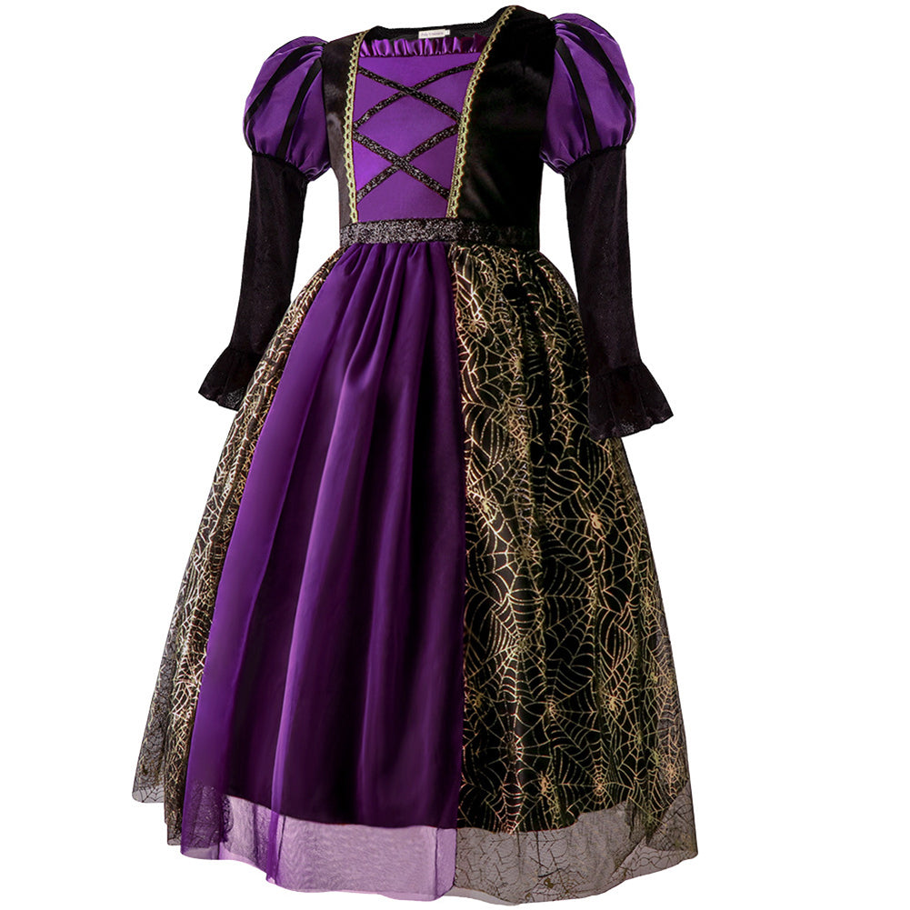 YESFASHION Halloween Costume Kids Skirt Cosplay Witch Clothes Accessories