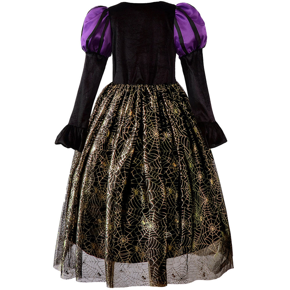 YESFASHION Halloween Costume Kids Skirt Cosplay Witch Clothes Accessories