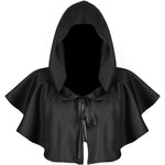 YESFASHION Reaper Cloak Medieval Hooded Cloak For Adults