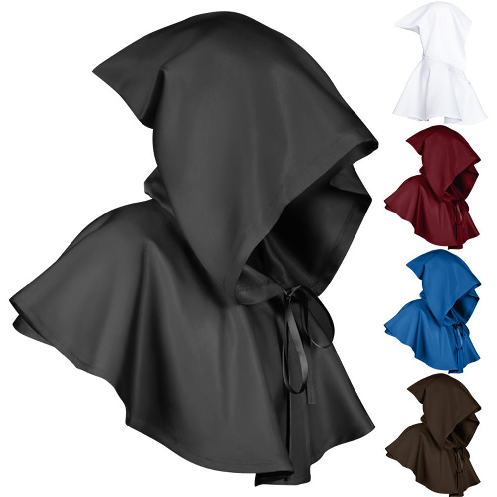 YESFASHION Reaper Cloak Medieval Hooded Cloak For Adults