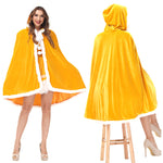 YESFASHION 97%polyester 3% Spandex Party Party Cape