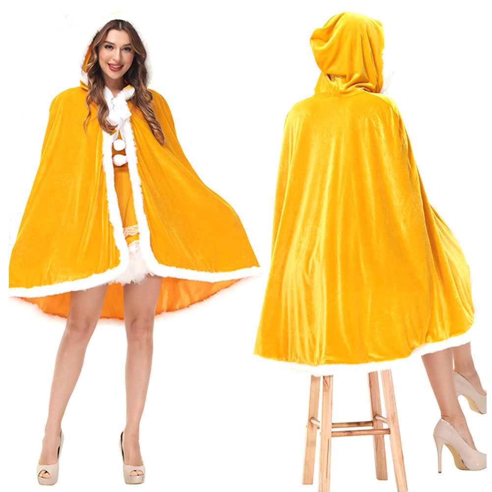 YESFASHION 97%polyester 3% Spandex Party Party Cape