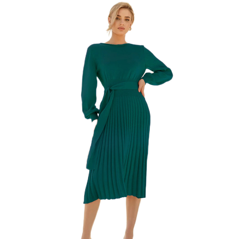 YESFASHION Women New Fall Winter Knit Dress