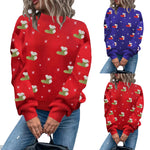 YESFASHION Christmas Sweater Pullover Sweaters