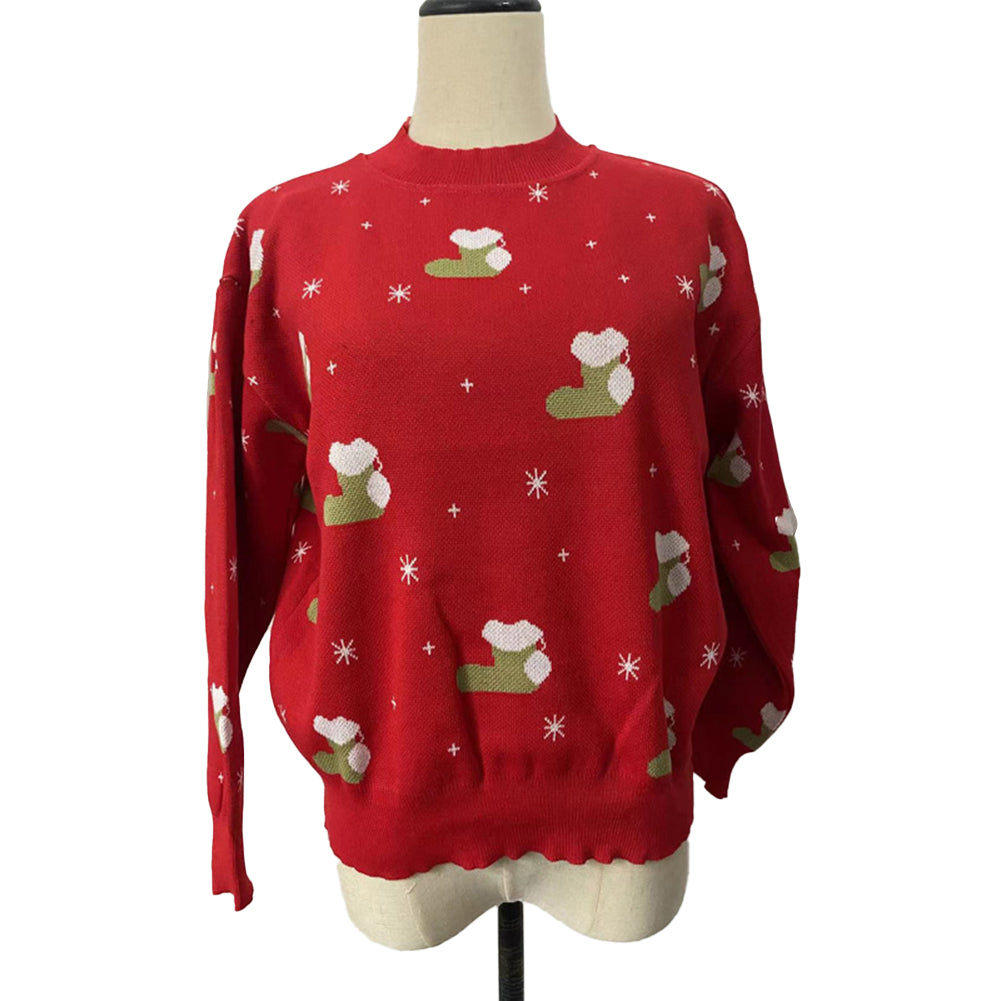 YESFASHION Christmas Sweater Pullover Sweaters