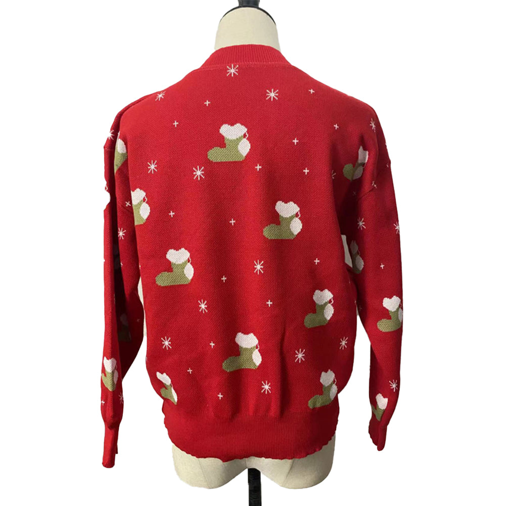 YESFASHION Christmas Sweater Pullover Sweaters