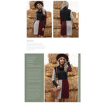 YESFASHION Contrast Turtleneck Sweater Dress