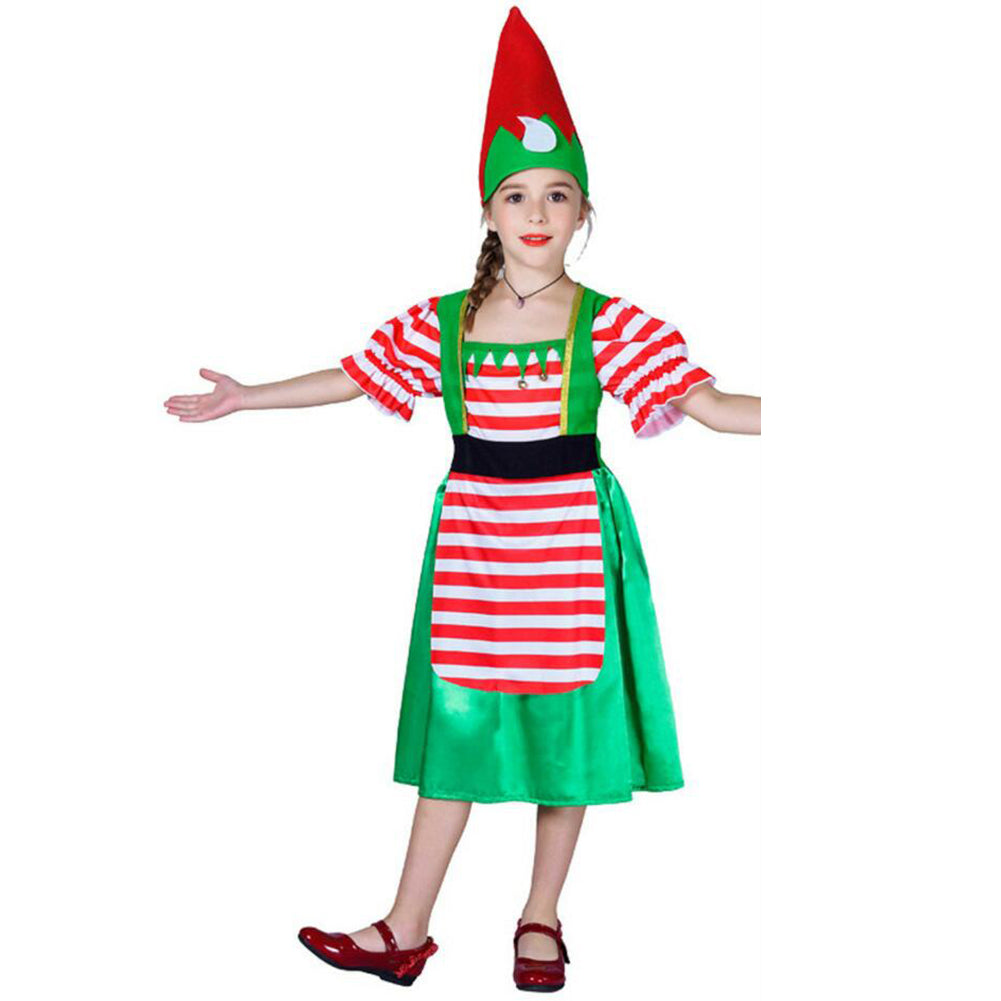 YESFASHION Girls Christmas Stage Costume