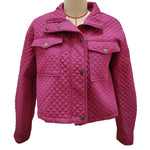 YESFASHION Lapel Loose Casual Zip Coats Jacket