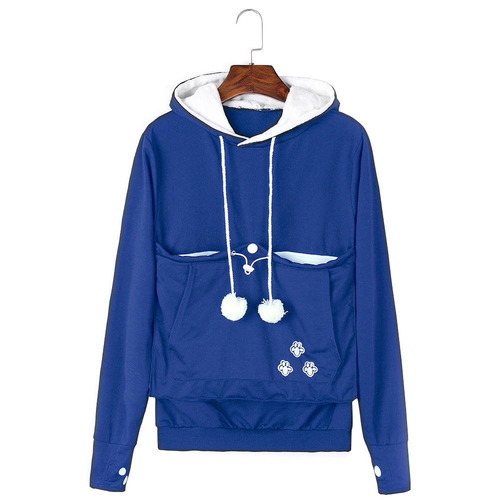 YESFASHION Cat Hoodie Street Hipster Wear Long Sleeve Sweater