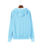 YESFASHION Cat Hoodie Street Hipster Wear Long Sleeve Sweater