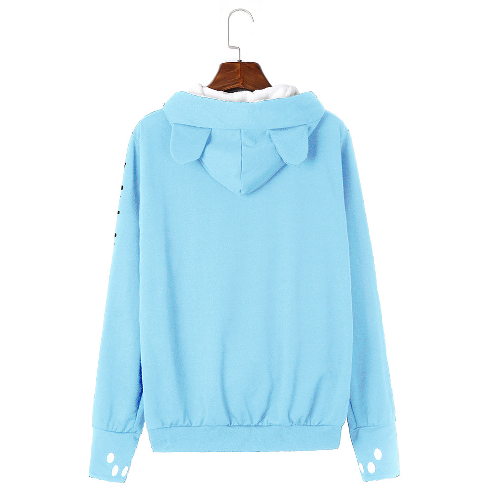 YESFASHION Cat Hoodie Street Hipster Wear Long Sleeve Sweater