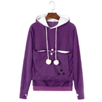 YESFASHION Cat Hoodie Street Hipster Wear Long Sleeve Sweater