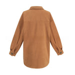 YESFASHION Women Fashion Long Sleeve Thermal Shirt Cardigan Coats