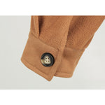 YESFASHION Women Fashion Long Sleeve Thermal Shirt Cardigan Coats