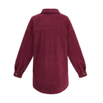 YESFASHION Women Fashion Long Sleeve Thermal Shirt Cardigan Coats