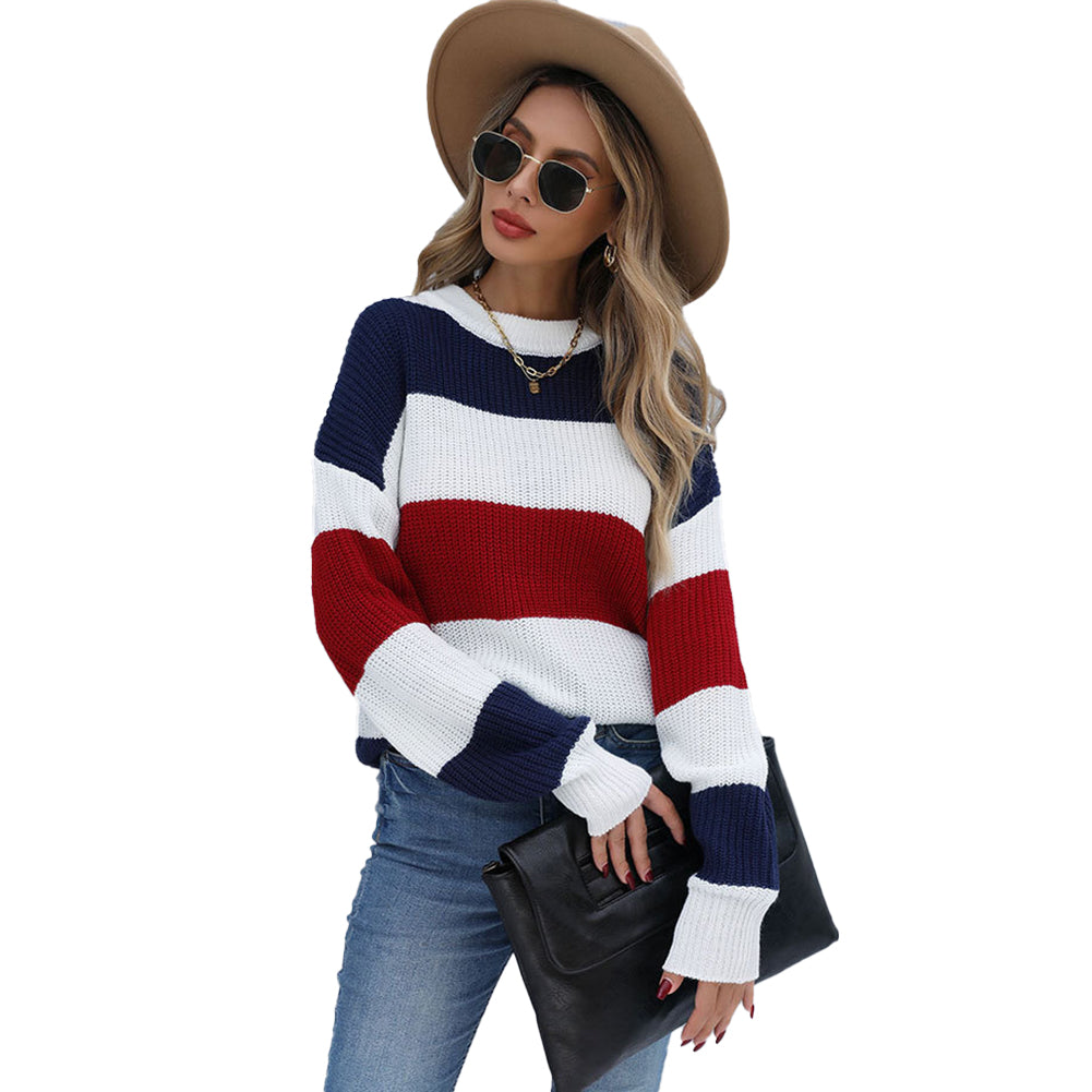 Polyester Fall Long Sleeve Contrast Turtleneck Bottom Layer