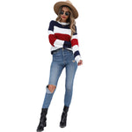 Polyester Fall Long Sleeve Contrast Turtleneck Bottom Layer