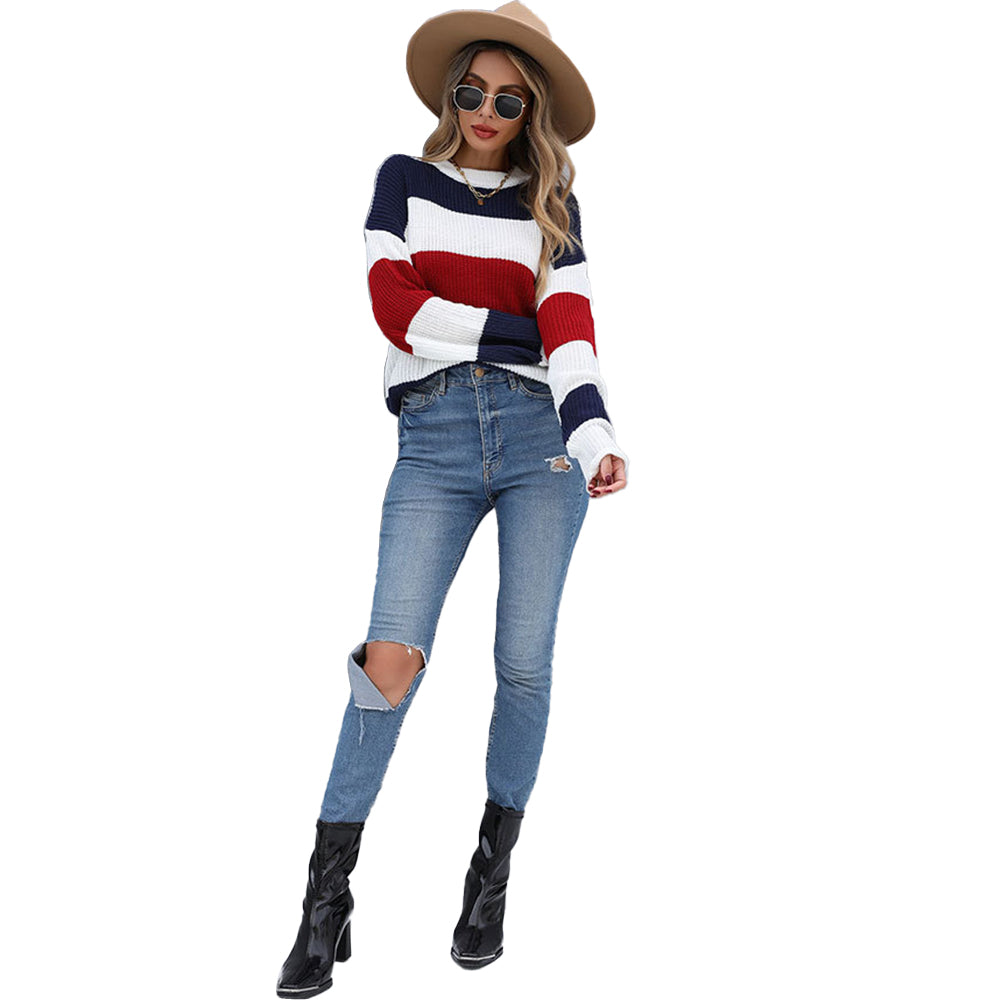 Polyester Fall Long Sleeve Contrast Turtleneck Bottom Layer