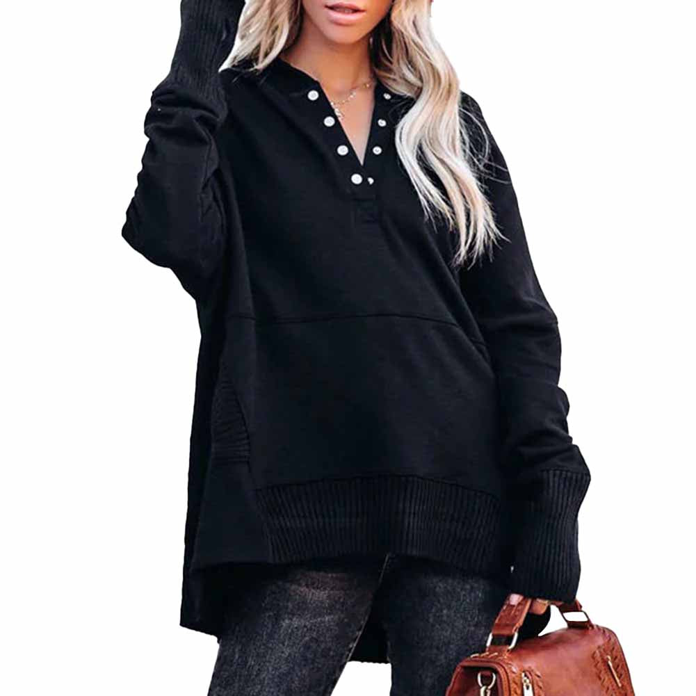 YESFASHION Stylish Loose Thread Panel Hoodie Sweatshirts