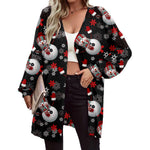 YESFASHION Christmas Sweaters Long Sleeve Fashion Cardigan