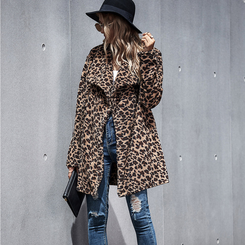 YESFASHION Autumn And Winter Mid-length Woolen Coats