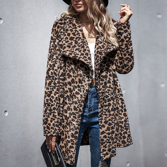 YESFASHION Autumn And Winter Mid-length Woolen Coats