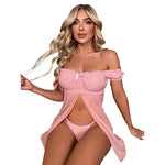 YESFASHION Lingerie Sexy Passion Midnight Charm Suit Uniform