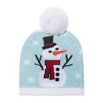 YESFASHION 100% Acrylic Christmas Hat Cute Kids Knitted Woolen Hat